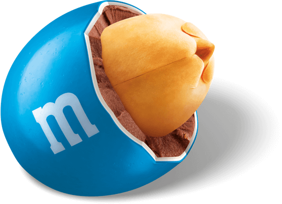 M&M MILK CHOC PEANUT HALF LENTIL BLUE_RGB